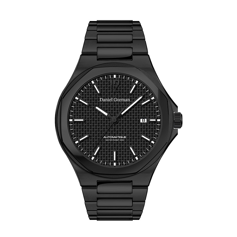 Daniel Gorman DG9007 Luxury Men \\\\ S Watch Logo Custom 316 สแตนเลสสตีลนาฬิกาข้อมือสแตนเลสควอตซ์